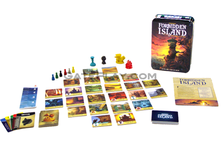 Gamewright - Forbidden Island Tin - Game